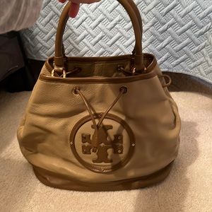 Tory Burch tan purse